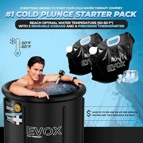 EVOX Ice Bath Tub