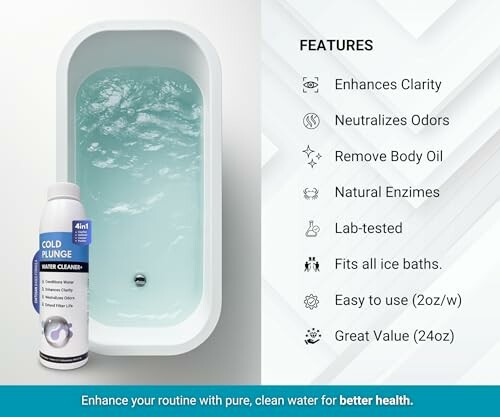 4-in-1 Cold Plunge Water Treatment