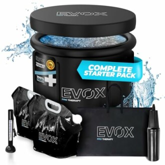 EVOX Pro Therapy complete starter pack with products and accessories.