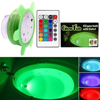 Glow Tub LED light kit with remote and color options