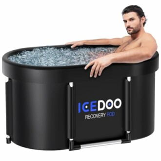 Upgrade XL 129 Gal Large Oval Ice Bath Tub