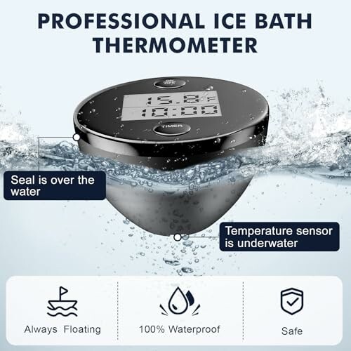 KILEEP Ice Bath Thermometer